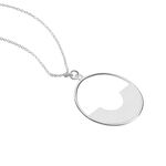Collier Shemsi Argent Blanc - Colliers fantaisie Femme | Marc Orian