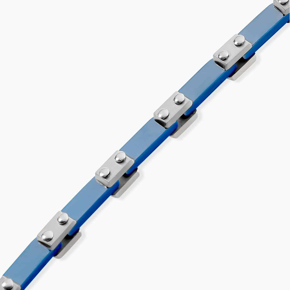 Bracelet Jourdan Iain Acier Argenté - Bijoux Homme | Marc Orian