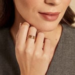 Bague Iza Plaque Or Jaune - Bijoux fantaisie Femme | Marc Orian