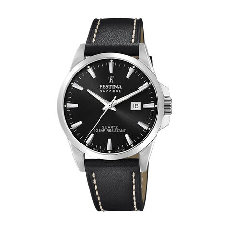 Montre Festina Swiss Made 41 Noir - Montres classiques Homme | Marc Orian