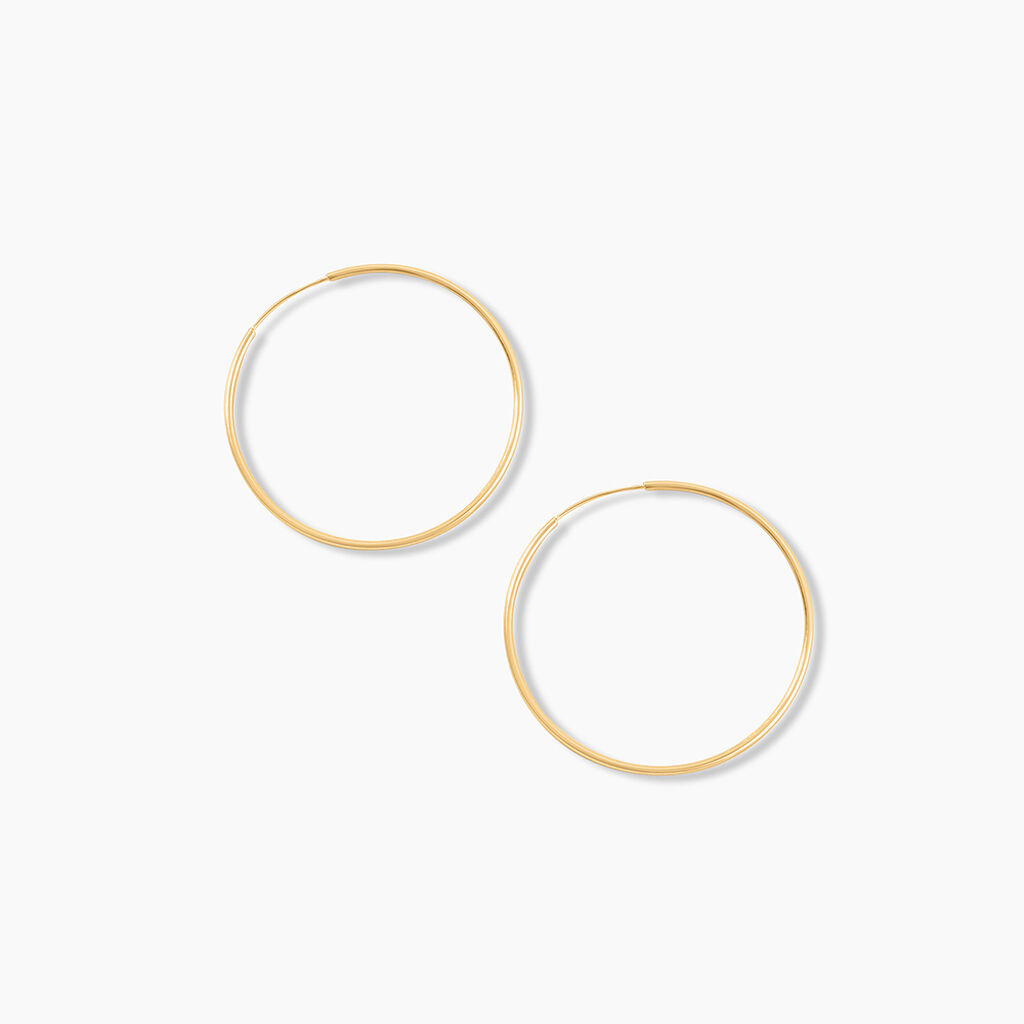 Cr&eacute;oles Muses Or Jaune - Cr&eacute;oles Femme | Marc Orian