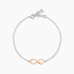 Bracelet Argent Bicolore Vikenti - Bracelets fantaisie Femme | Marc Orian