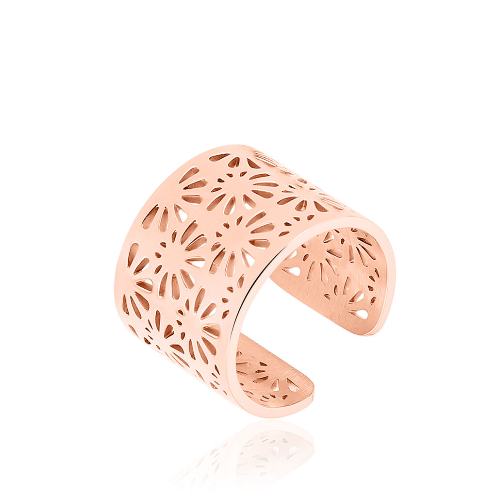 Bague Lace Acier Rose - Bijoux fantaisie Femme | Marc Orian