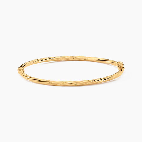 Bracelet Jonc Anaisaae Torsade Or Jaune - Bracelets joncs Femme | Marc Orian