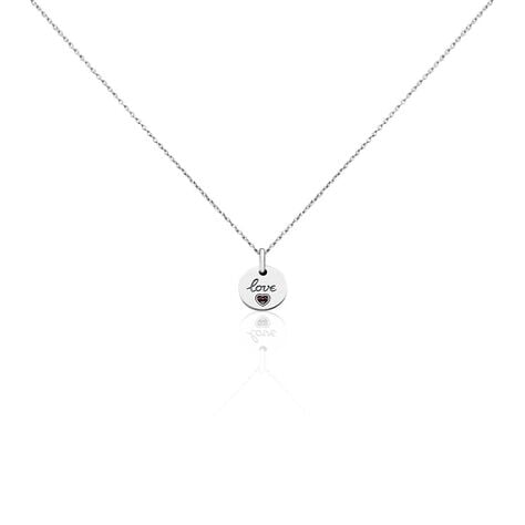Collier Xanthin Argent Oxyde - Colliers avec pierres Femme | Marc Orian