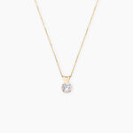 Pendentif Mabila Or Jaune Oxyde De Zirconium - Pendentifs Femme | Marc Orian