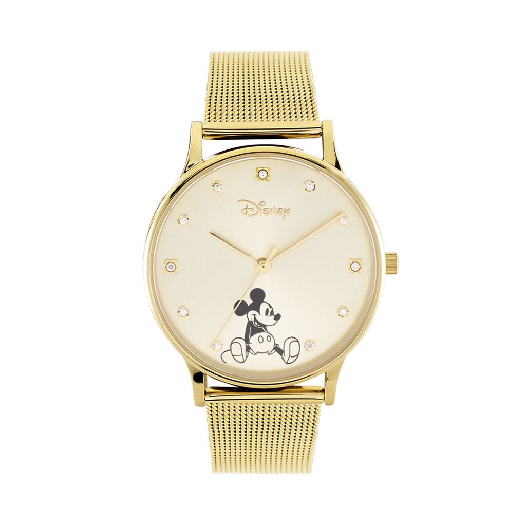 Montre Disney Doré - Montres Femme | Marc Orian