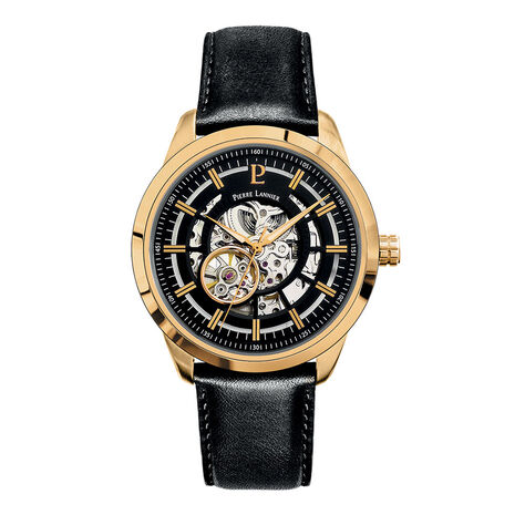 Montre Pierre Lannier Automatique Noir - Montres automatiques Homme | Marc Orian