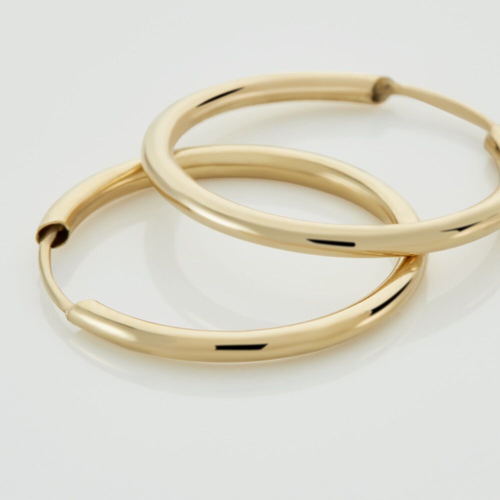 Cr&eacute;oles Valencina Or Jaune - Cr&eacute;oles Femme | Marc Orian