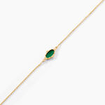 Bracelet Reflets Pop Or Jaune Malachite - Bracelets cha&icirc;nes Femme | Marc Orian