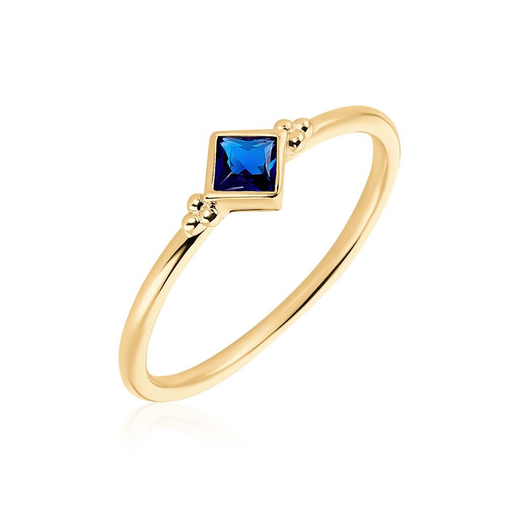 Bague Chepo Plaqué Or Jaune Spinelle - Bagues de promesse Femme | Marc Orian