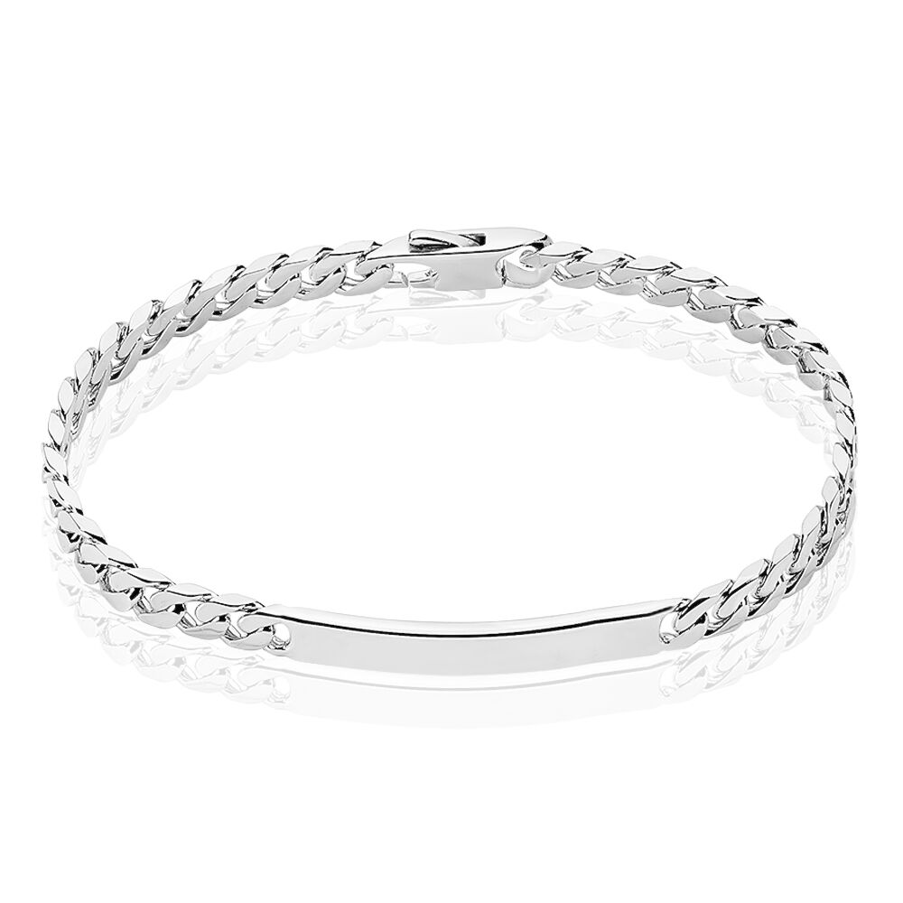 gourmette femme argent