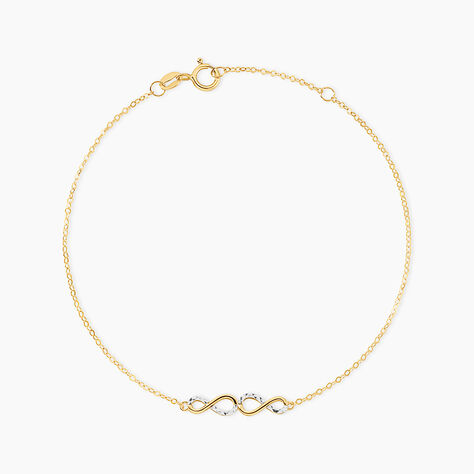 Bracelet Or Jaune Savinien - Bracelets cha&icirc;nes Femme | Marc Orian