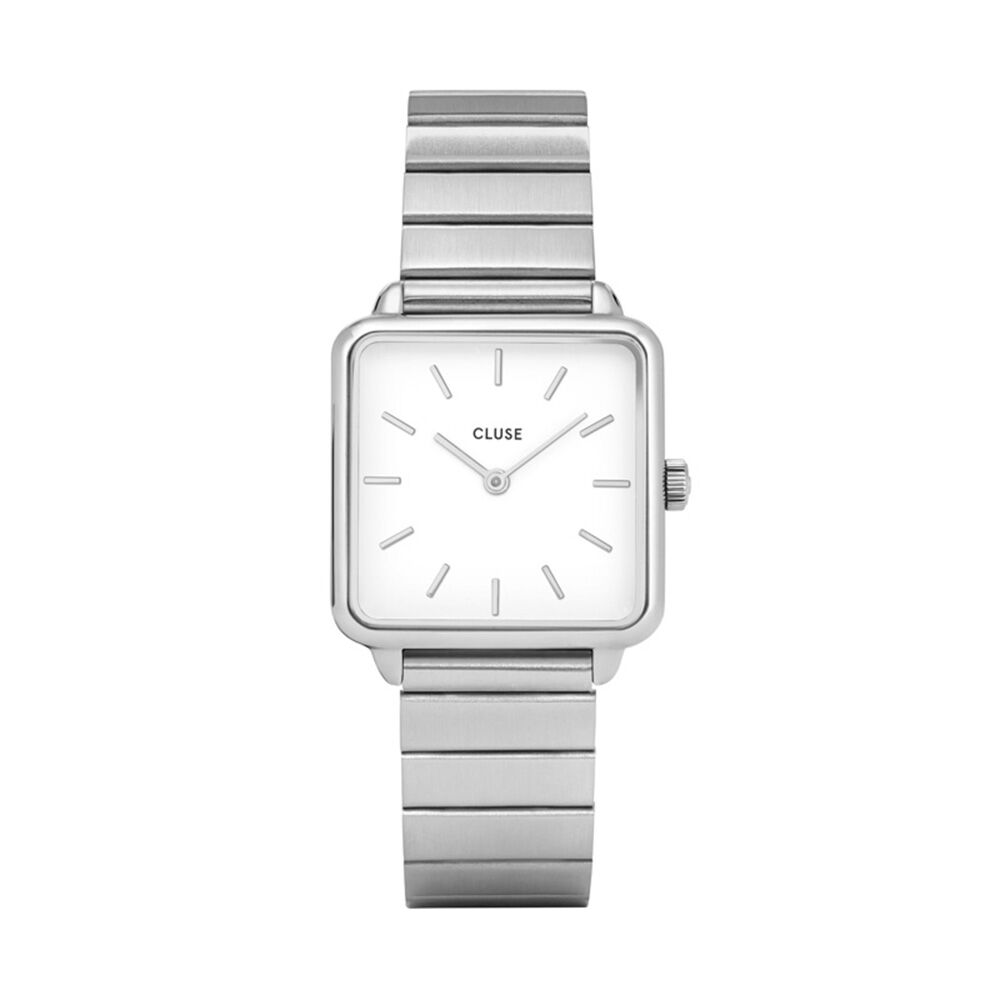 Montre Cluse La Tetragone Blanc - HIMFBQW0ST0 • Marc Orian | Bijouterie en  ligne