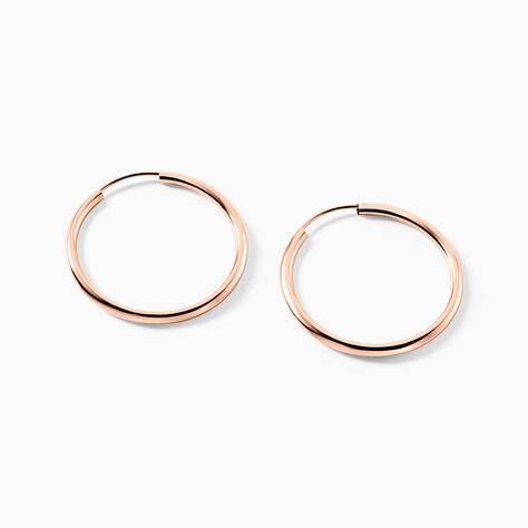 Cr&eacute;oles Or Rose - Cr&eacute;oles Femme | Marc Orian