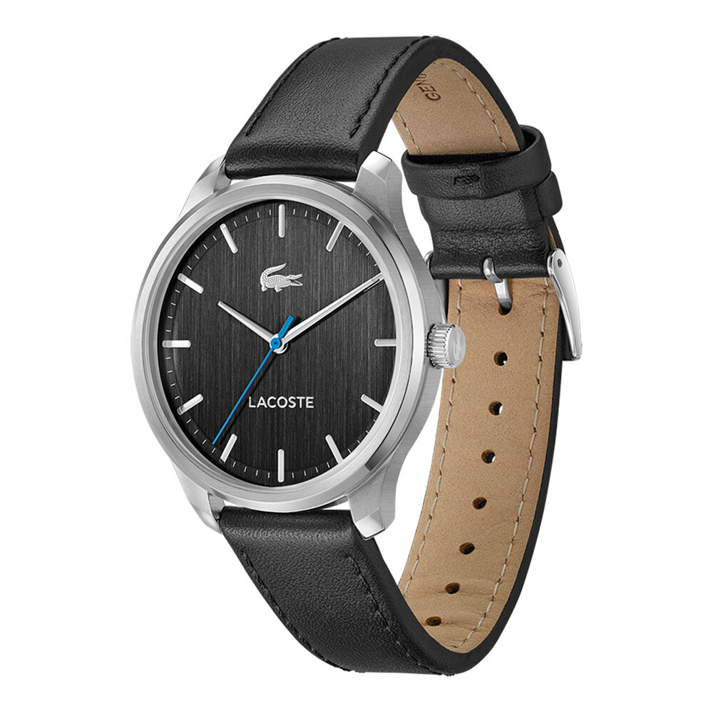 Montre Lacoste Lisbon Noir - Fête des pères Homme | Marc Orian