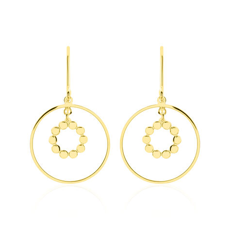 Boucles D'oreilles Pendantes Alisee Or Jaune - Pendantes Femme | Marc Orian