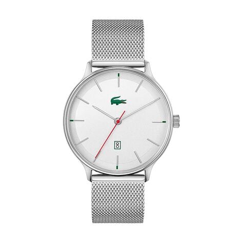 Montre Lacoste Club Blanc - Montres maille milanaise Homme | Marc Orian