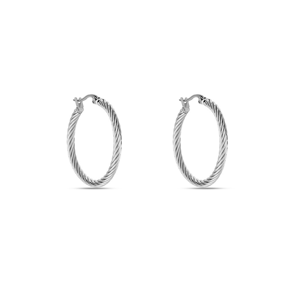 Cr&eacute;oles Acier Gris Pascau - Cr&eacute;oles Femme | Marc Orian