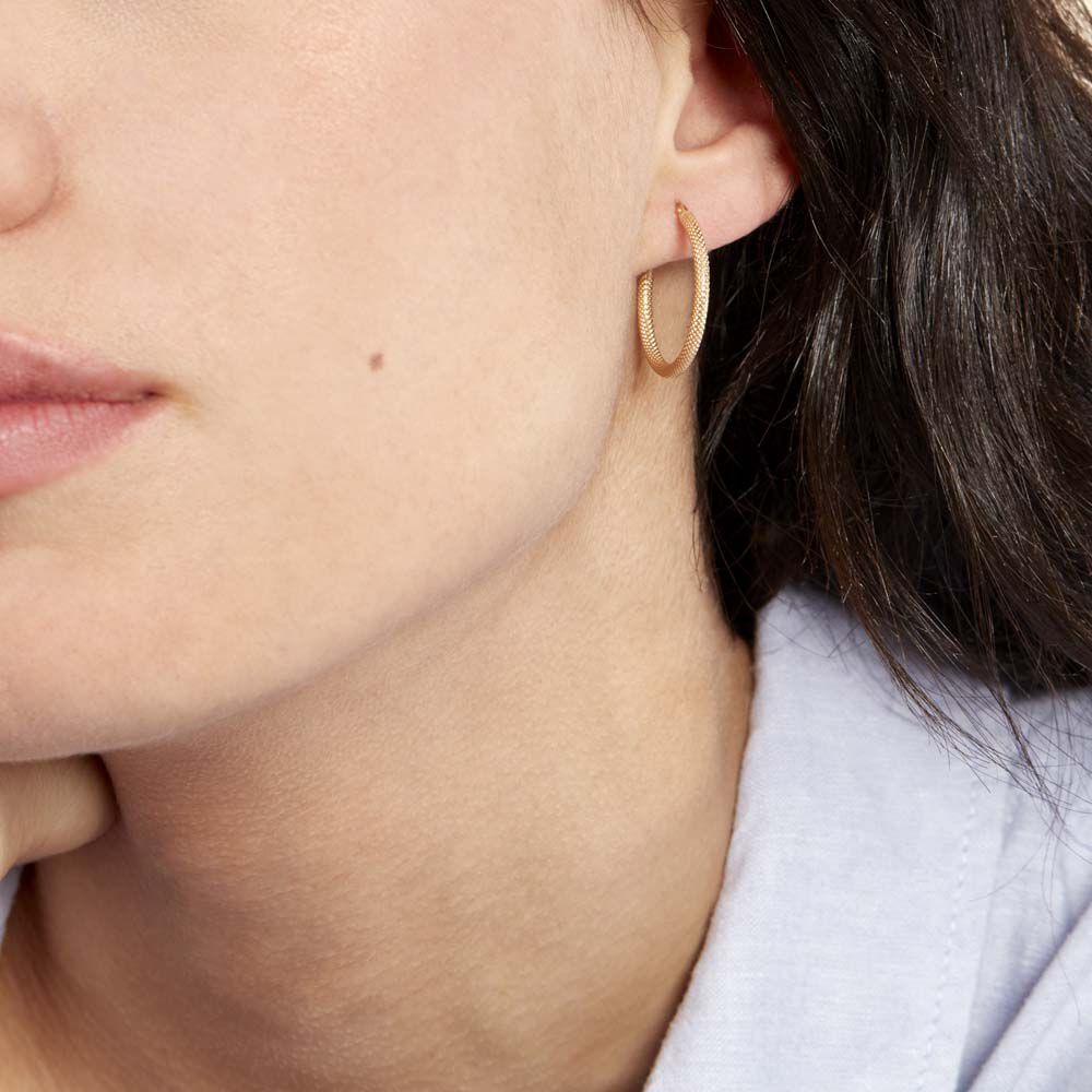 Créoles Ulrica Or Jaune - Créoles Femme | Marc Orian