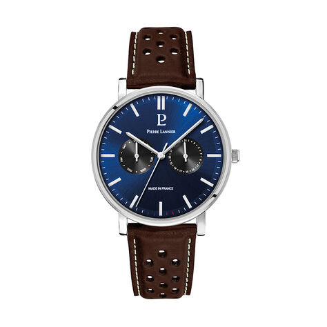 Montre Pierre Lannier Essential Bleu - Montres &eacute;tanches Homme | Marc Orian