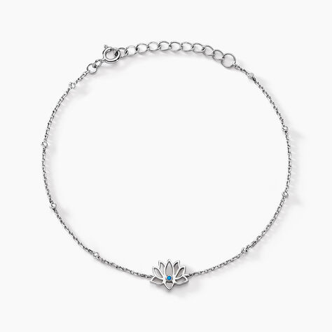 Bracelet Wisteria Argent Blanc Oxyde De Zirconium - Bracelets fantaisie Femme | Marc Orian