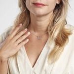 Collier Romy Origami Argent Blanc - Colliers fantaisie Femme | Marc Orian