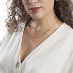 Collier Nell Plaqu&eacute; Or Jaune - Colliers ete Femme | Marc Orian