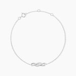 Bracelet Ursulla Or Blanc Diamant - Bracelets cha&icirc;nes Femme | Marc Orian