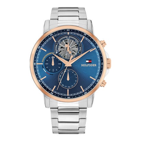 Montre Tommy Hilfiger Stewart Bleu - Montres &eacute;tanches Homme | Marc Orian