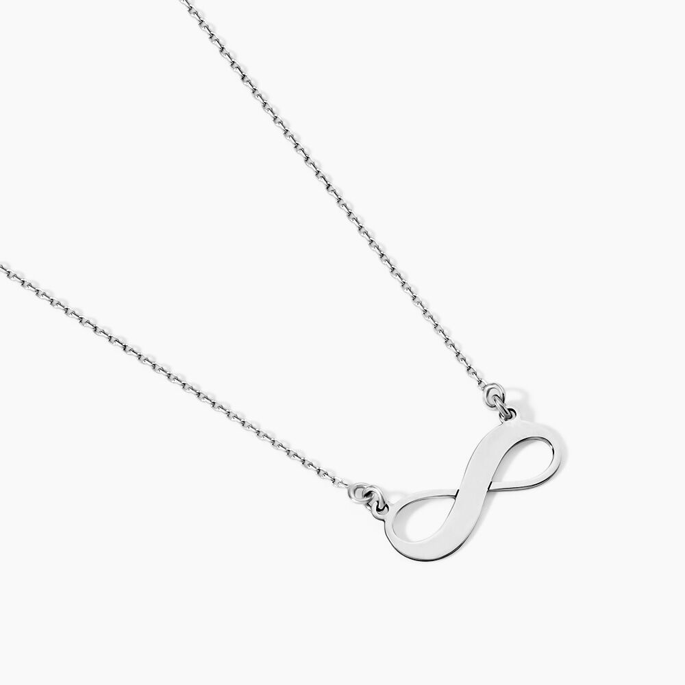 Collier Abelae Argent Blanc - Colliers fantaisie Femme | Marc Orian