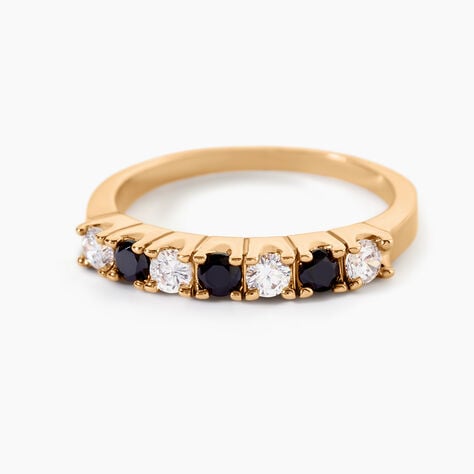 Bague Isee Plaqu&eacute; Or Oxydes De Zirconium - Bijoux fantaisie Femme | Marc Orian