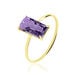 Bague Or Jaune Amethyste - Bagues pierres fines Femme | Marc Orian