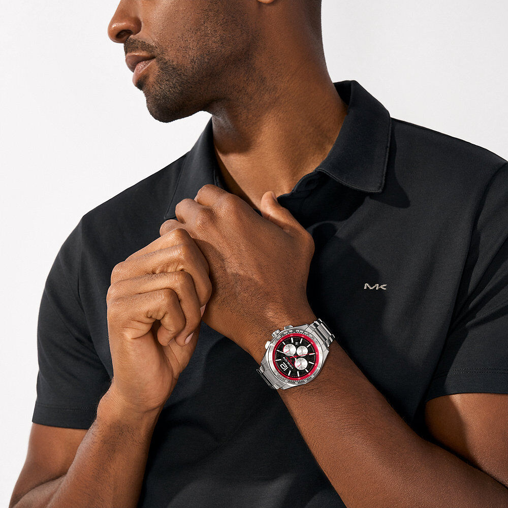 Montre Michael Kors Accelerator 2.0 Noir - Montres étanches Homme | Marc Orian