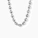 Collier Carrus Maille Grain De Cafe Argent Blanc - Chaines Homme | Marc Orian