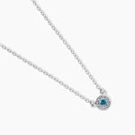 Collier Auxana Argent Blanc Oxyde De Zirconium - Colliers avec pierres Femme | Marc Orian