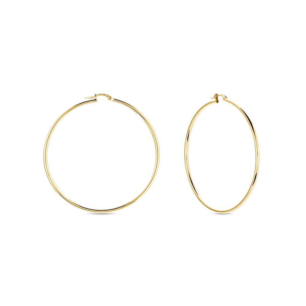 Créoles Verania Or Jaune - Créoles Femme | Marc Orian