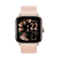 cadran rose bracelet silicone rose