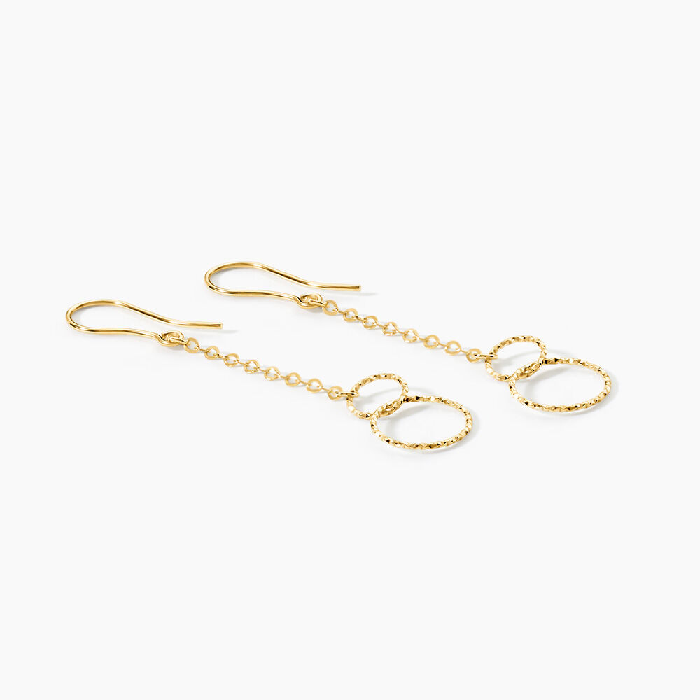 Boucles D'oreilles Pendantes Leonetta Or Jaune - Pendantes Femme | Marc Orian