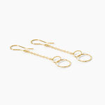 Boucles D'oreilles Pendantes Leonetta Or Jaune - Pendantes Femme | Marc Orian