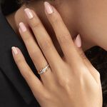 Bague Solitaire Armelle Or Jaune Oxyde De Zirconium - Solitaires Femme | Marc Orian