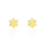 Boucles D'oreilles Puces Or Jaune Eadbert - Puces Femme | Marc Orian
