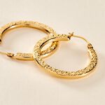 Cr&eacute;oles Mauri Or Jaune - Cr&eacute;oles Femme | Marc Orian