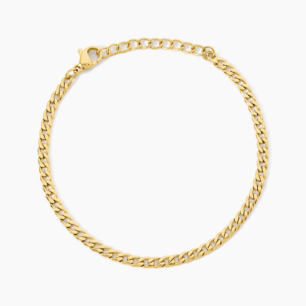 Bracelet Lili Acier Jaune - Bracelets cha&icirc;nes Femme | Marc Orian