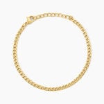 Bracelet Lili Acier Jaune - Bracelets cha&icirc;nes Femme | Marc Orian