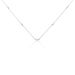 Collier Vashti Argent Blanc Oxyde De Zirconium - Colliers avec pierres Femme | Marc Orian