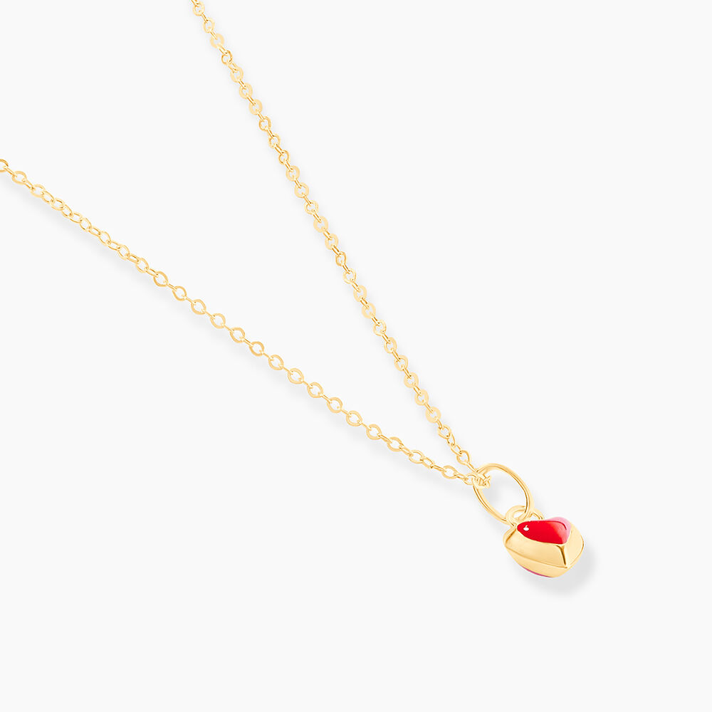 Collier Coralie Coeur Or Jaune - Colliers avec pierres Enfant | Marc Orian