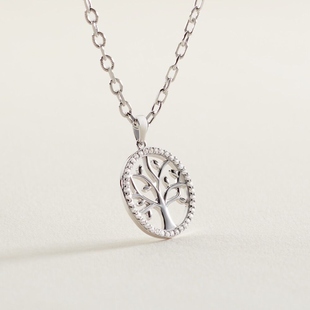 Collier Argent Urcisse Oxydes De Zirconium - Colliers avec pierres Femme | Marc Orian