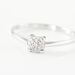 Bague Sandrine Or Blanc Diamant - Parure de mariage Femme | Marc Orian