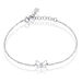 Bracelet Graziella Argent Blanc - Bracelets chaînes Femme | Marc Orian